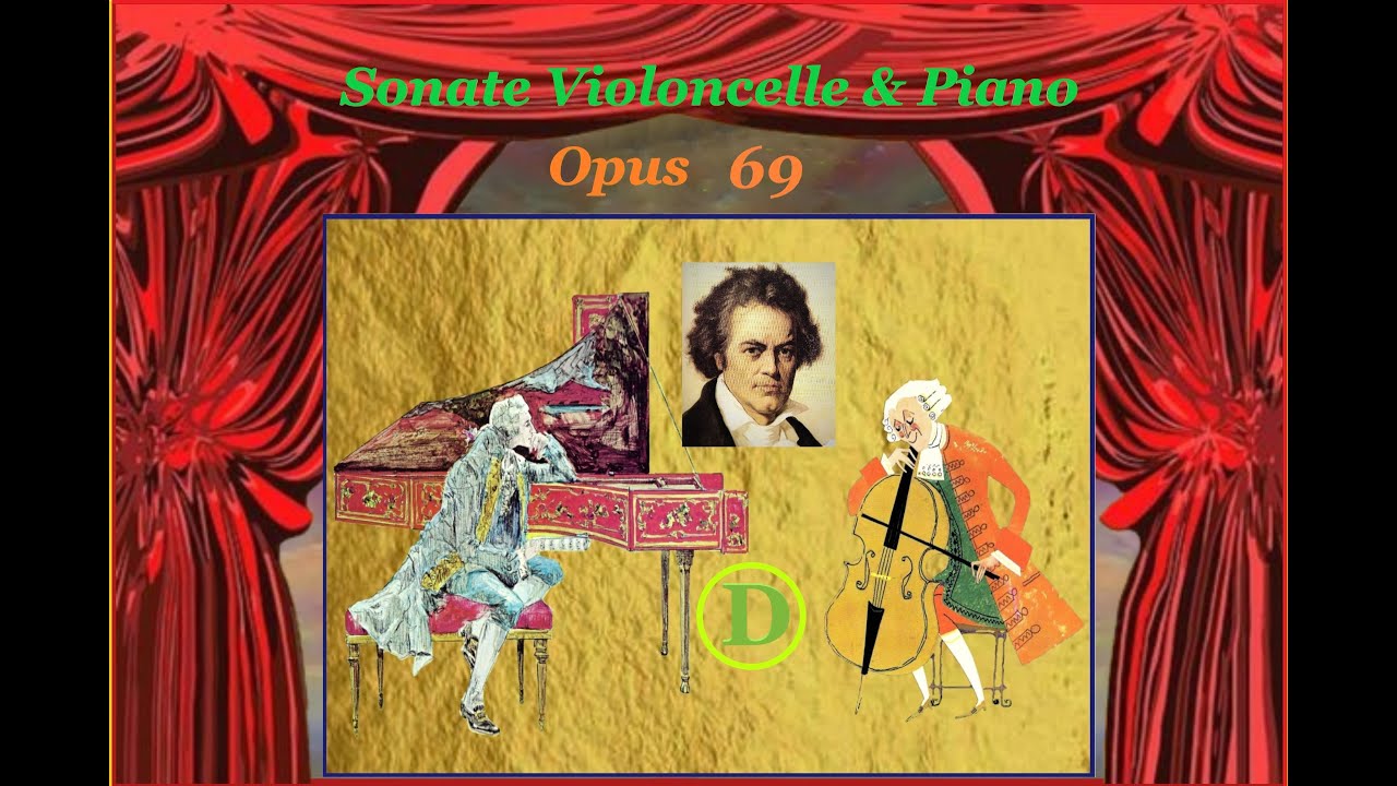 Beethoven : sonate violoncelle & piano (1808) opus 69 - Paul Tortelier - Maria de la Pau 1982