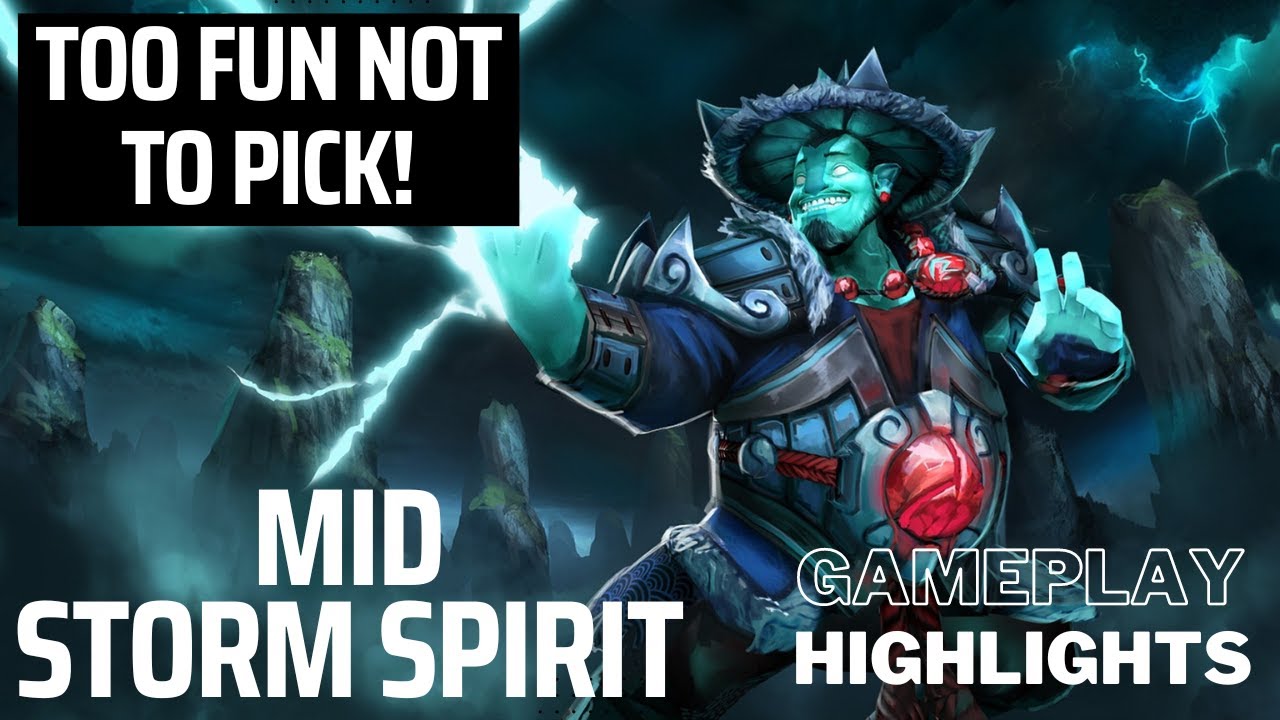 Spirit Mid Lane, The Most Enjoyable Hero To Play in Dota 2 |  Dota 2 Ranked Legend Gameplay