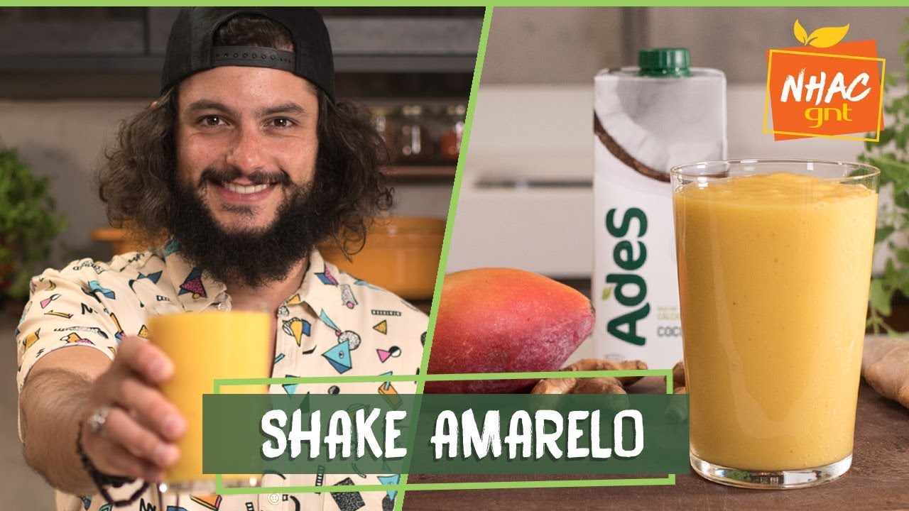 Shake amarelo: como preparar bebida com manga, açafrão e pimenta | Mohamad Hindi | Deixa Eu Provar