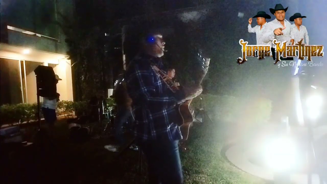 Perdón por qué en vivo Jorge Martínez y su norteño banda 