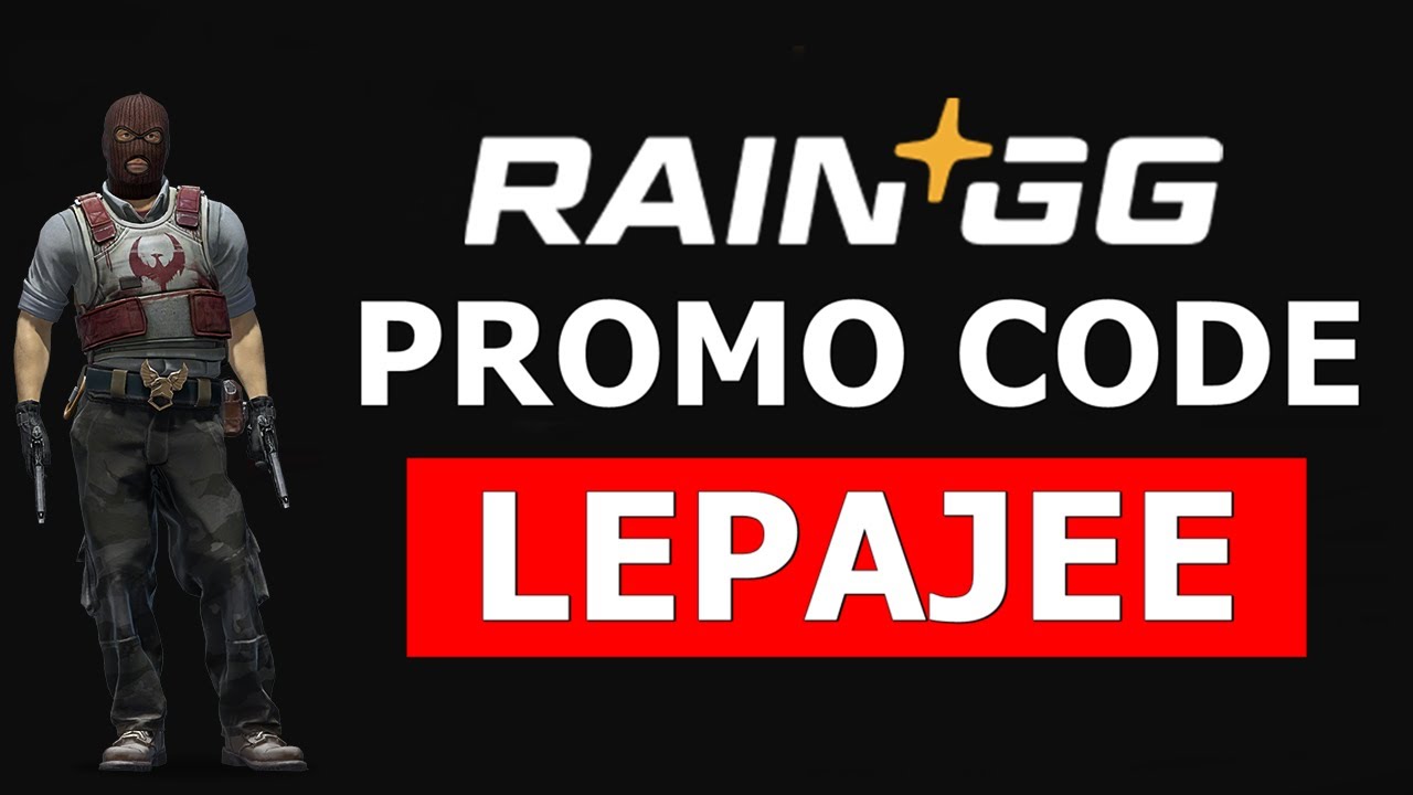 RAIN GG Referral Code 2025 🎁 Get 3 FREE CASES with Promo Code LEPAJEE💸