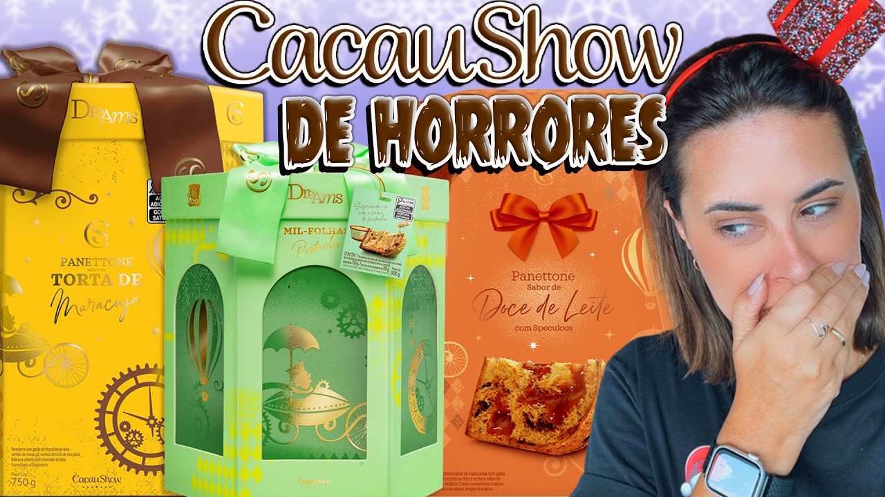 Panetones Cacau Show | Os Lan&ccedil;amentos de 2025