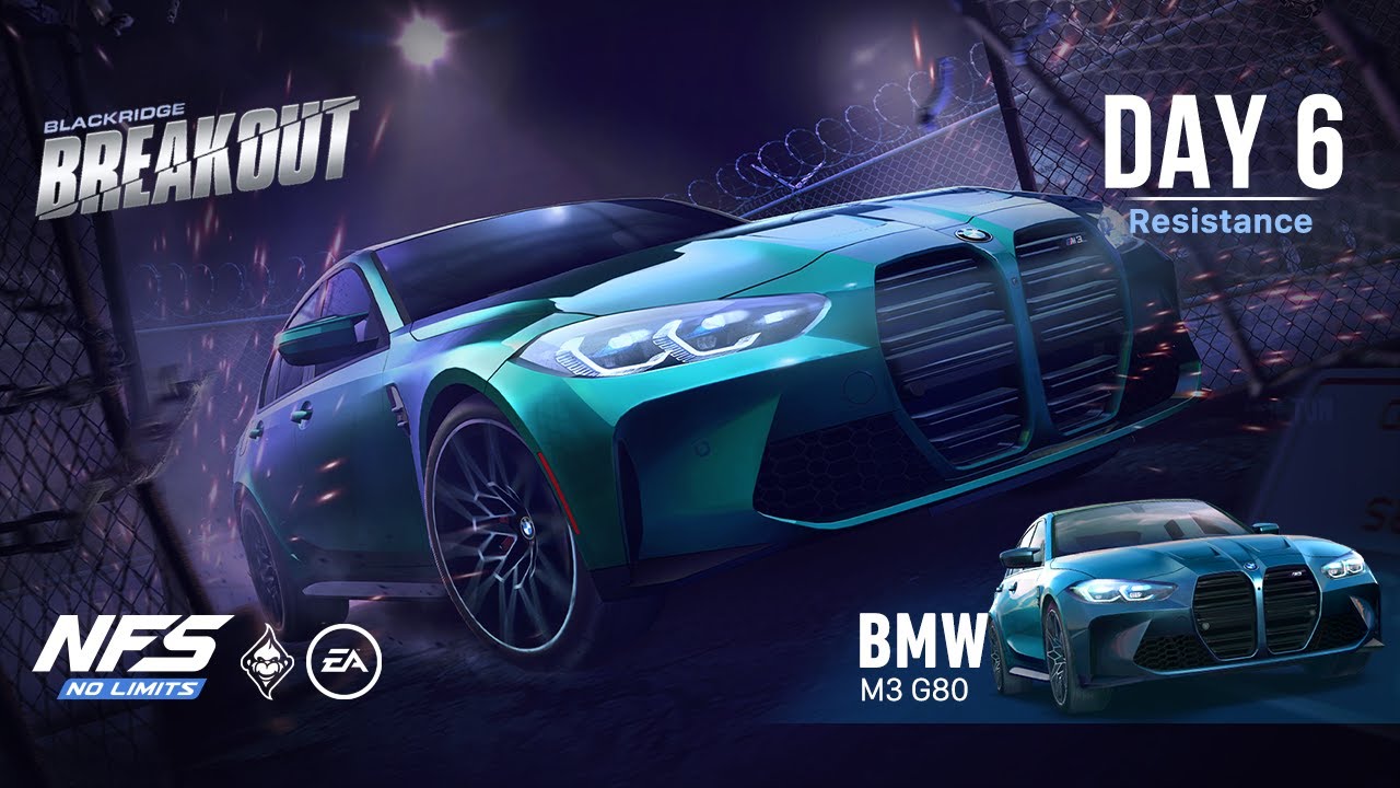 Need For Speed: No Limits | 2021 BMW M3 G80 (Blackridge Breakout - Day 6 | Resistance)