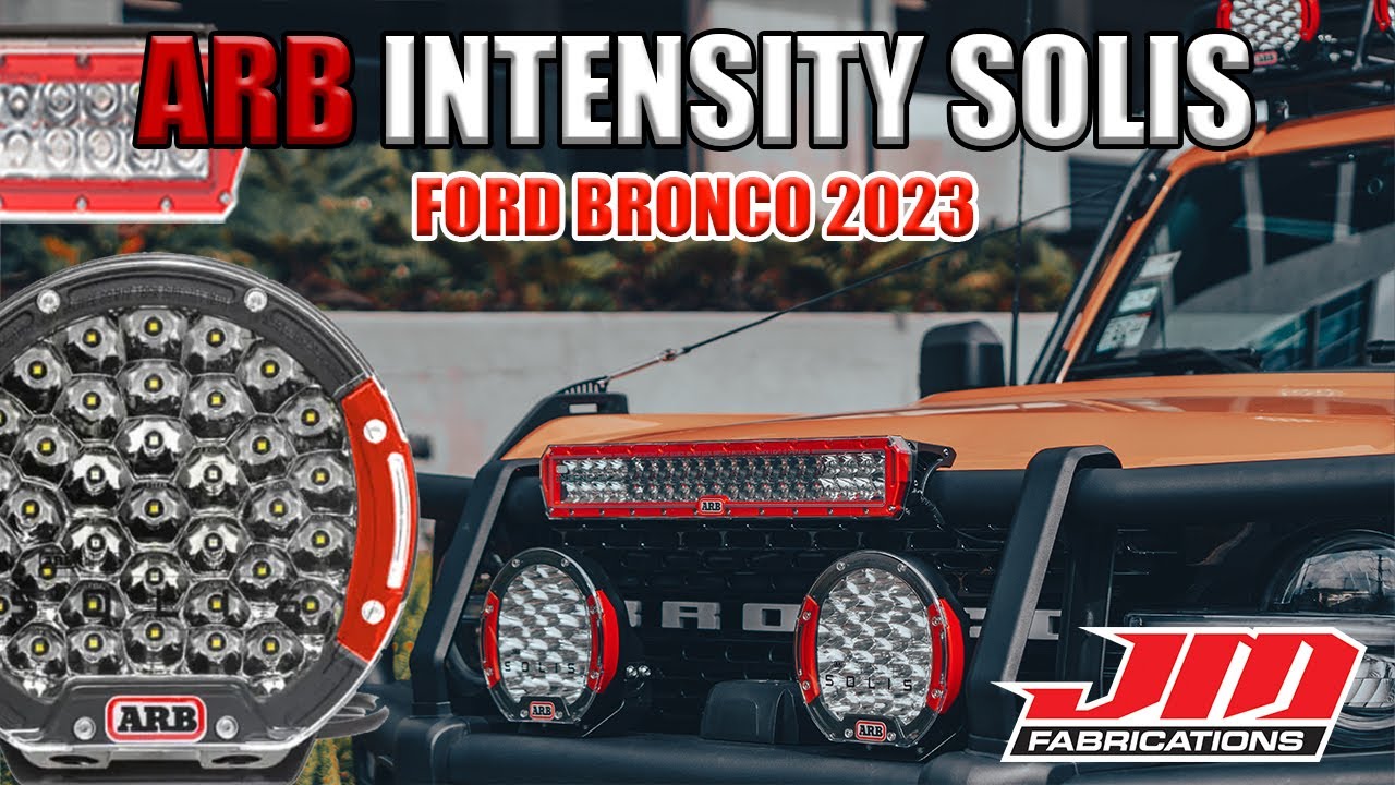 FORD BRONCO CON 6 ARB INTENSITY SOLIS - ACCESORIOS ARB 4X4 - JM FABRICATIONS
