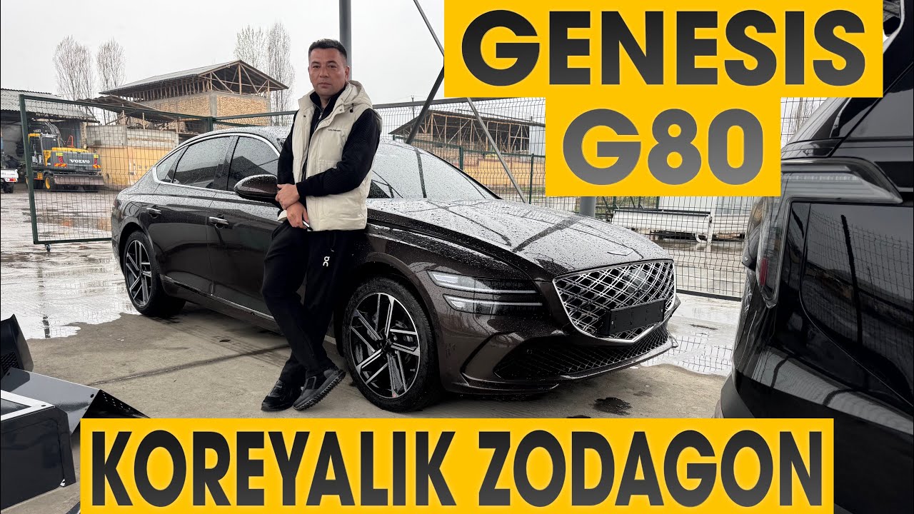 1KUNDA SOTDIM✅ GENESIS G80 4 WD 2025 ZODAGON KELDI. #kiabongo #hyundai  #porter #bongo #genesisg80 
