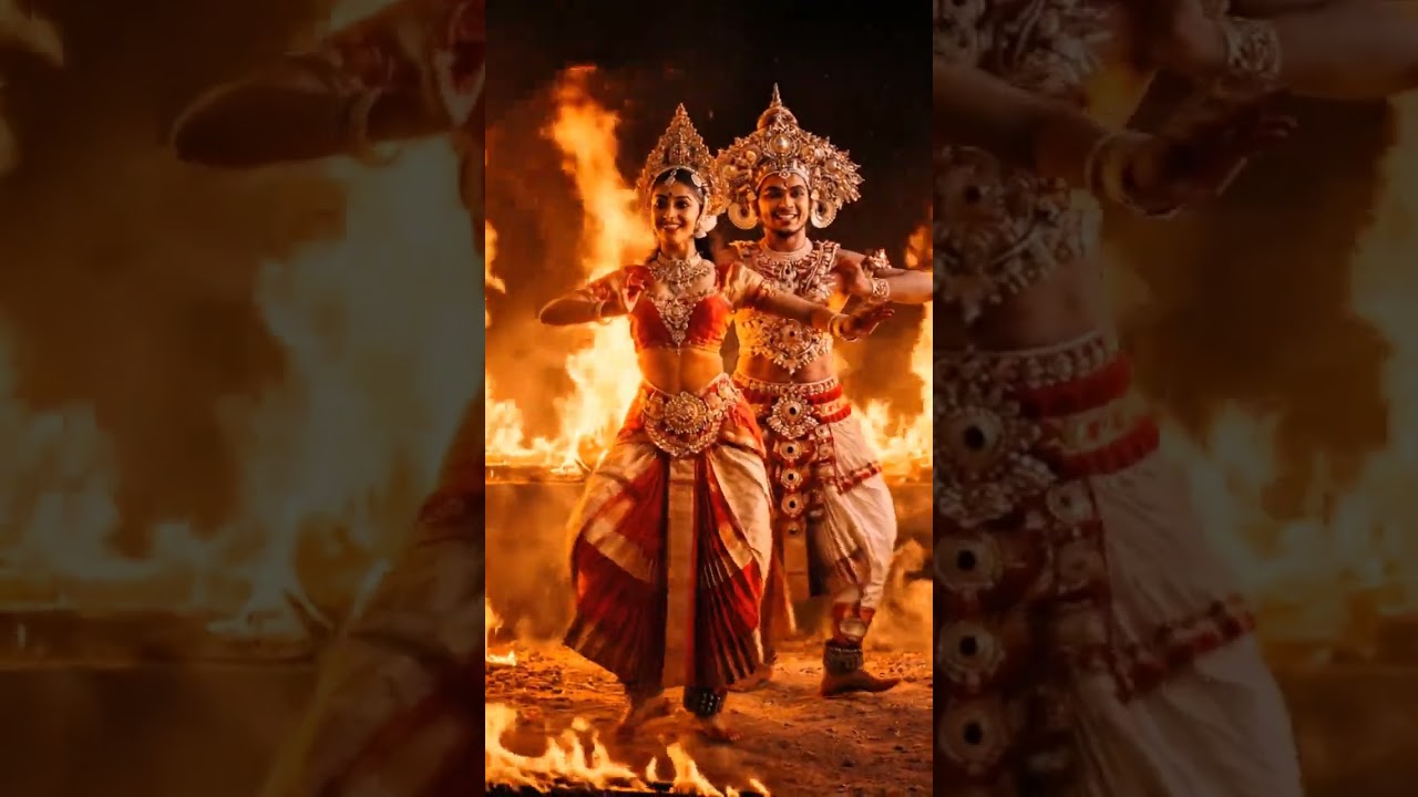 Sri Lanka’s Fire of Tradition 🇱🇰Where culture dances and heritage comes alive! 🔥
