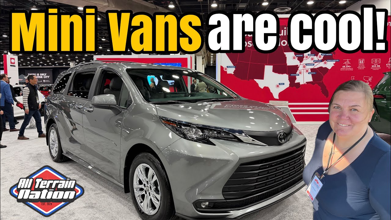 Этот минивэн заставляет внедорожник выглядеть нелепо — Toyota Sienna 2026 года.