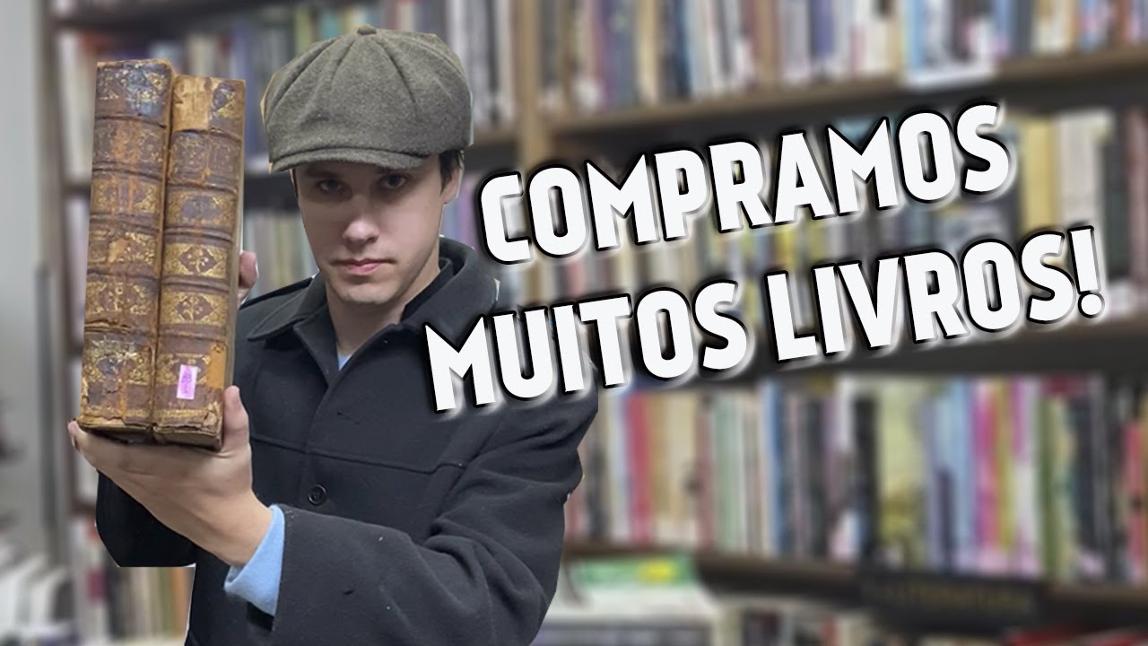 VLOG COMPRANDO LIVROS RAROS EM UM SEBO! | Martins Livreiro