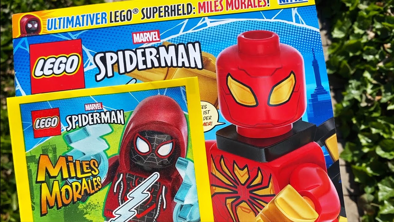 LEGO Spider-Man comic in German