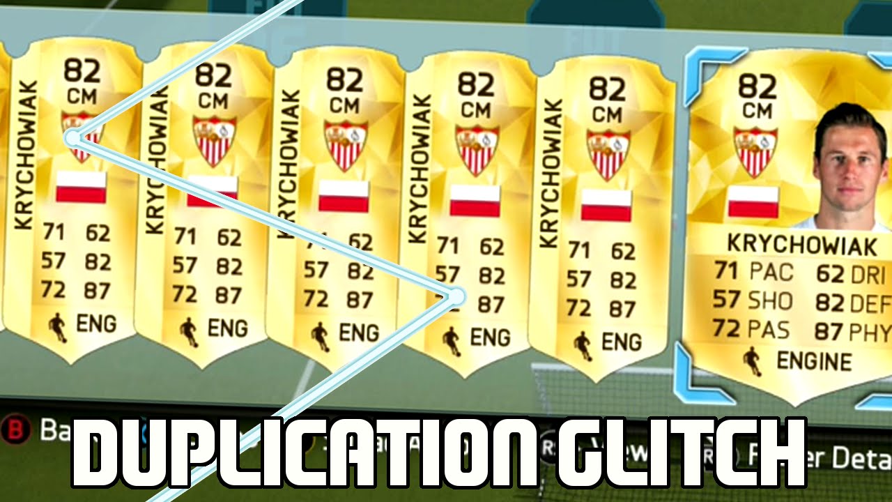 FIFA 16 - VISUAL PLAYER DUPLICATION GLITCH/CHEAT!