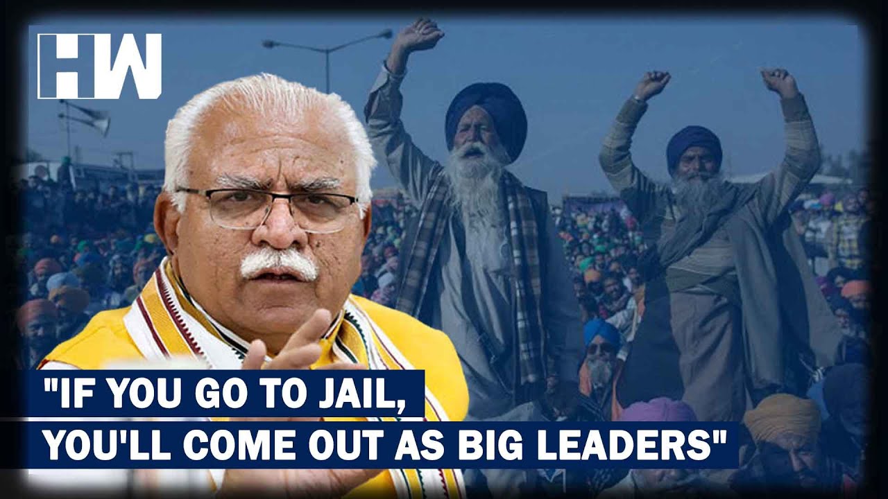 Pick up sticks against protesting farmers':Khattar's remarks during BJP's Kisan Morcha meet draw ire