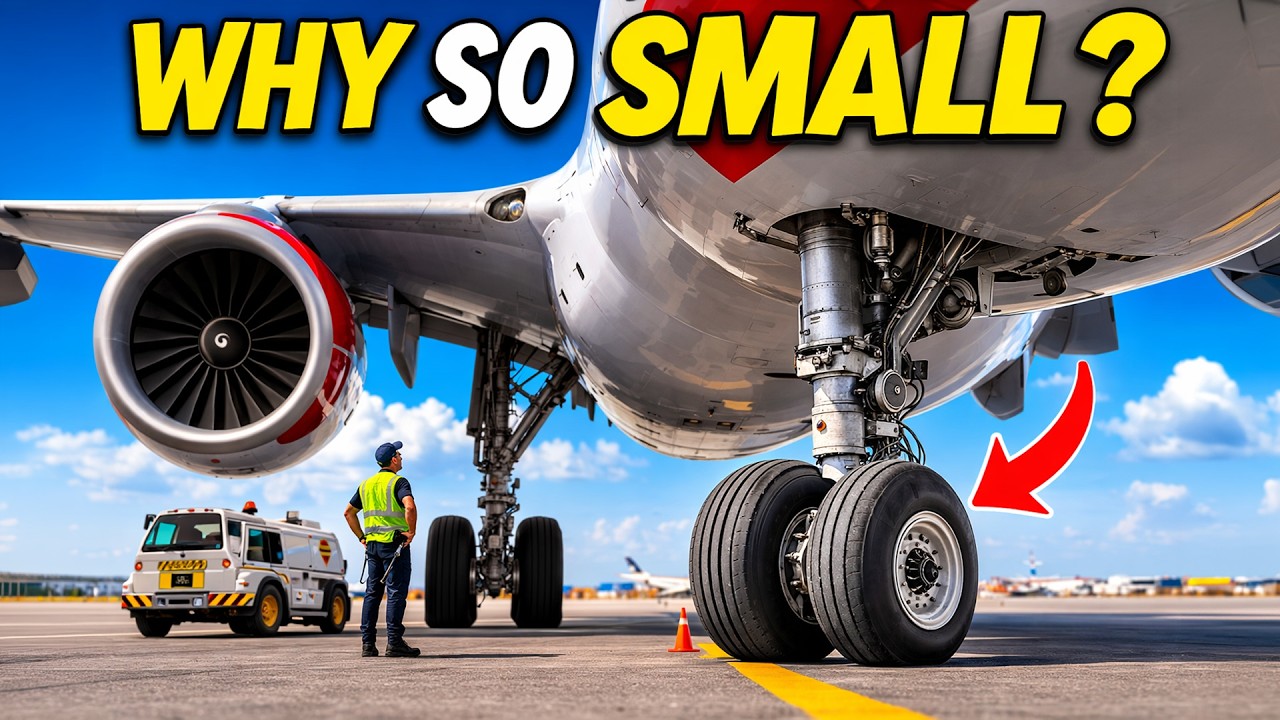 Why Are Aircraft Tires So Small (for the Weight)?