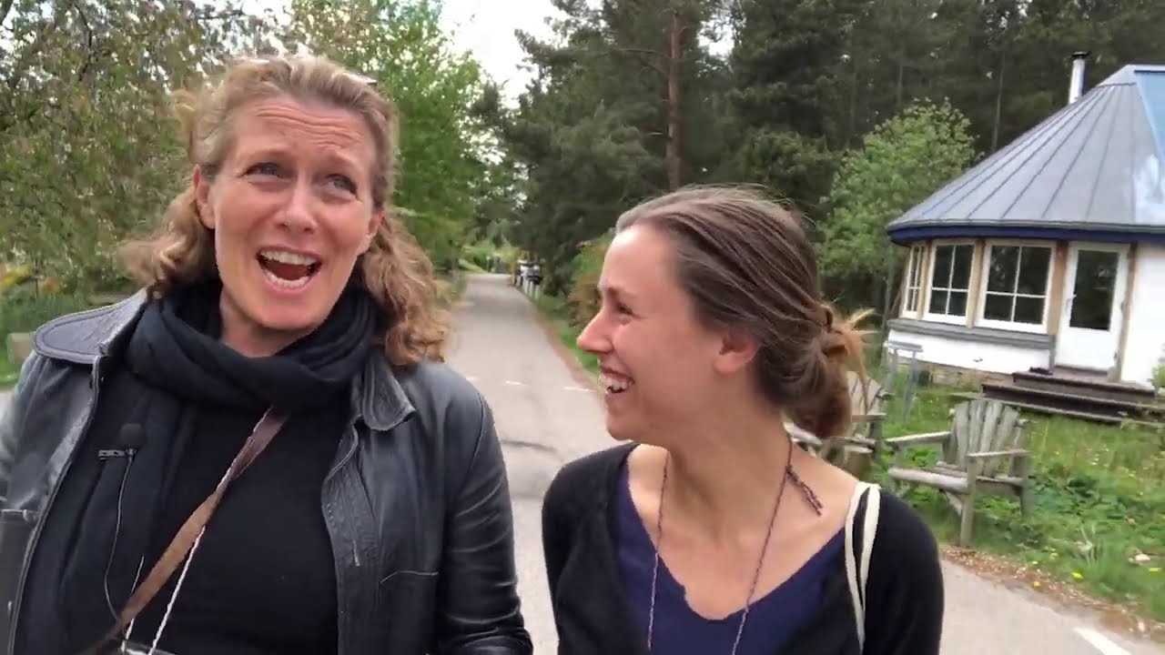 Permaculture at Findhorn. Maria Cooper, Craig Gibsone and Morag Gamble