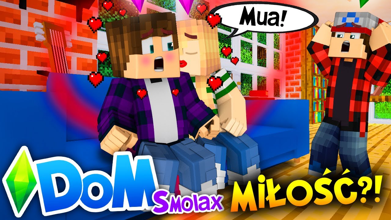 MINECRAFT DOM #6 - POCAŁOWAŁA MNIE?! | SIMSCRAFT