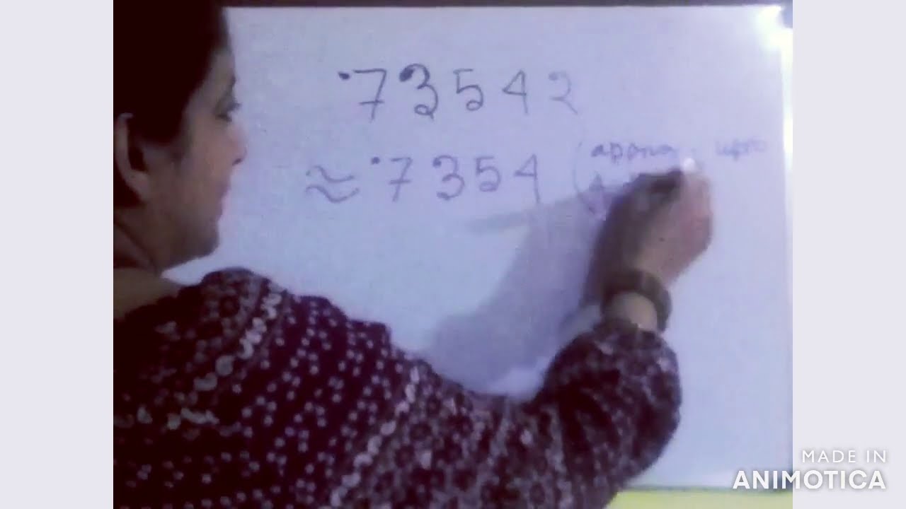 APPROXIMATION FOR DECIMAL PART OF A NUMBER