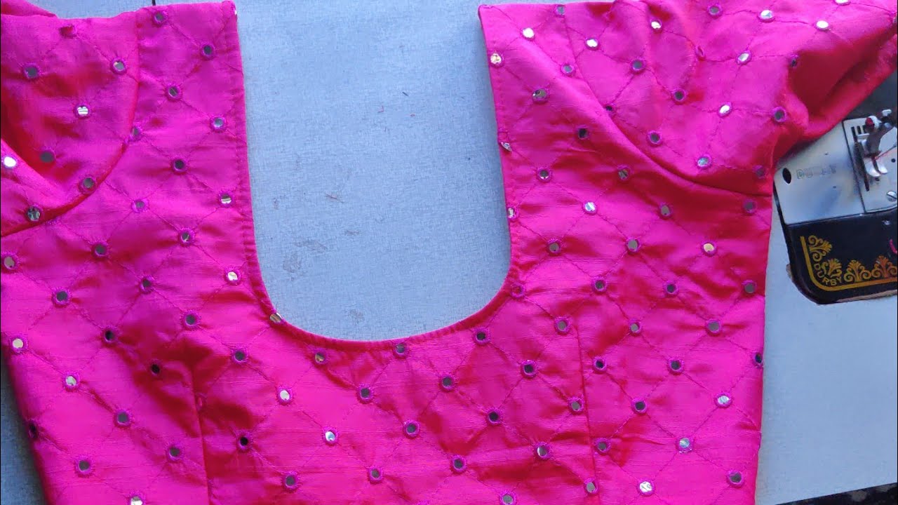 Blouse ಗೆ ಹೆಮ್ಮಿಂಗ್ ಪಟ್ಟಿ ಕೊಟ್ಟು ಸ್ಟಿಚಿಂಗ್ ಮಾಡೋ easy method ನೋಡಿ