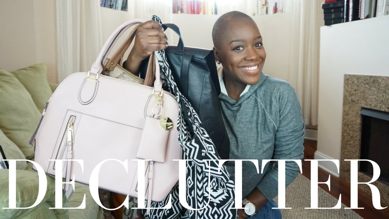 KONMARI METHOD DECLUTTER BAGS AND PURSES | Stacey Flowers