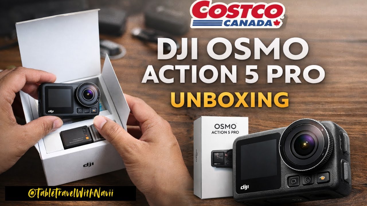 Unboxing DJI Osmo Action 5 Pro #unboxingvideo #djiosmoaction5 #djiosmoaction5pro #dji #costcocanada