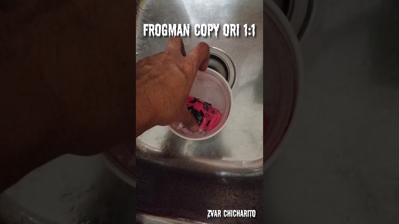 G-SHOCK Frogman Copy Ori 1:1 Testing Dalam Ais