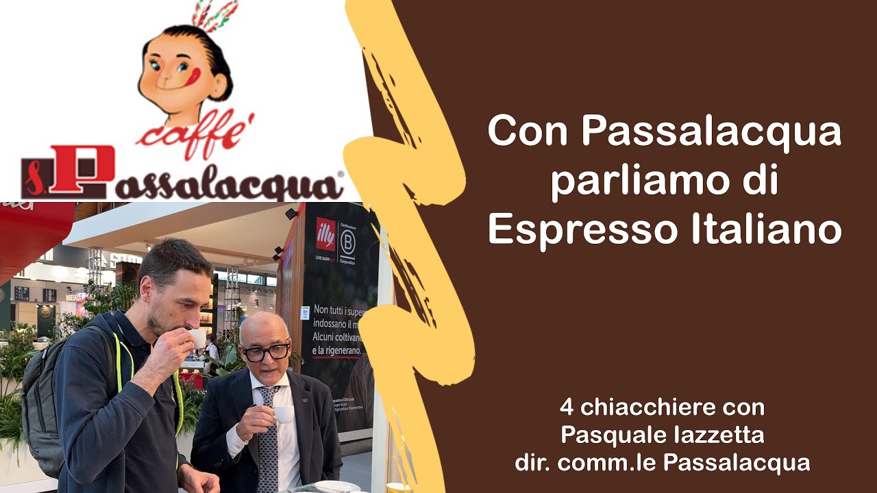 Chiacchiero con Passalacqua dopo lo scandalo dell'inchiesta sul caffè di Report!