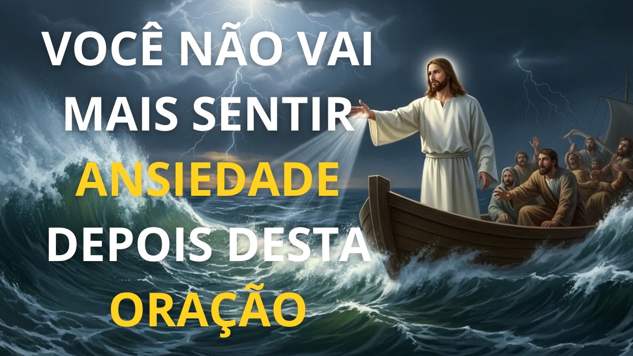 🕊️ Oração para Ansiedade que Funciona Imediatamente | Acalme seu Coração em minutos