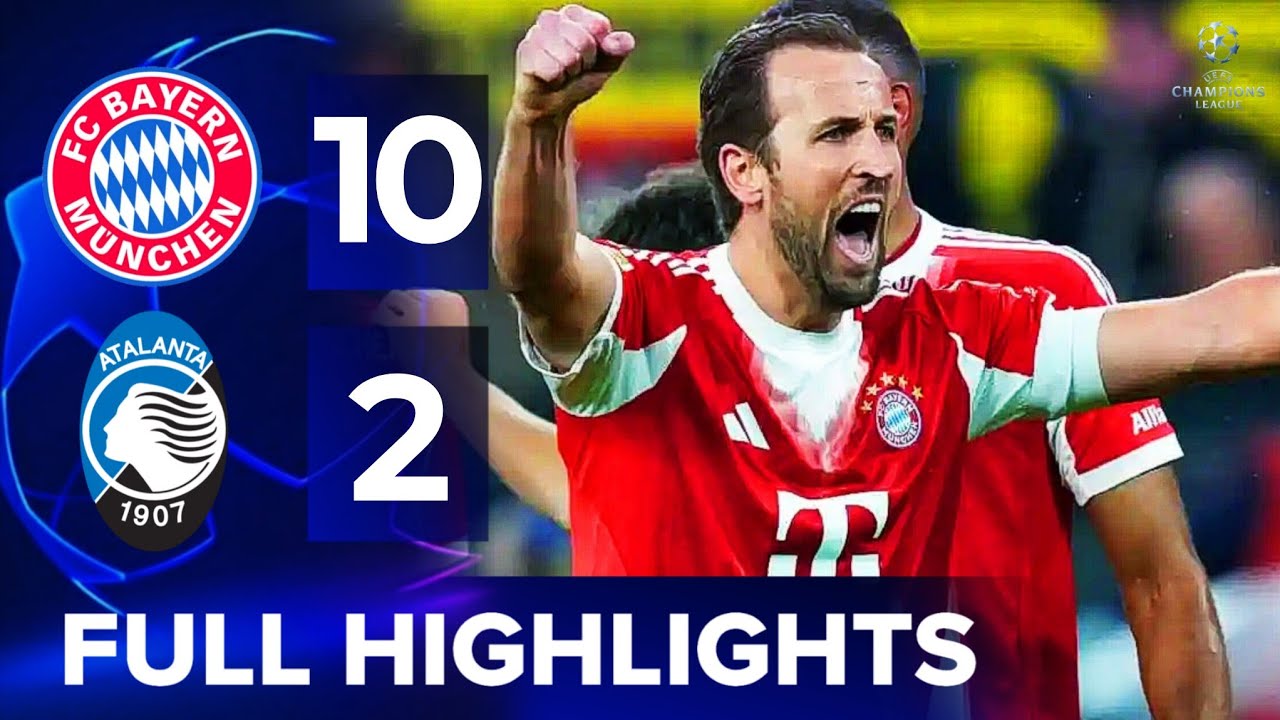 KANE ist England FU&szlig;BALLGOTT !! 4-1 agg. 10-2 Bayern vs Atalanta Highlights UEFA Champions League