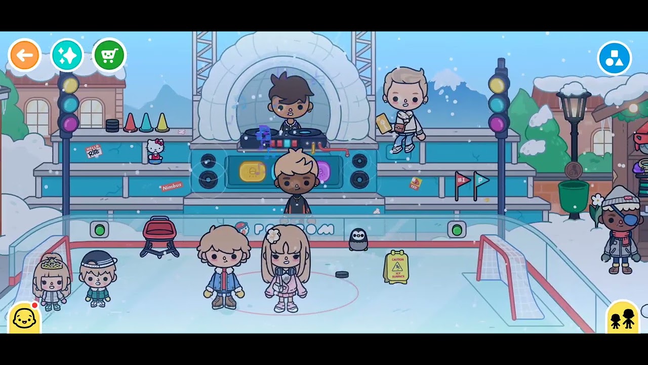 The family daily routine(TOCA BOCA ROLEPLAY)👨‍👩‍👧‍👦