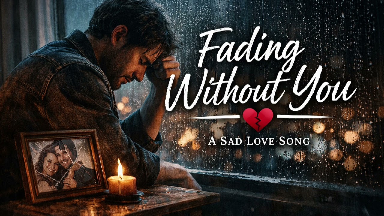 Fading Without You 💔 | Emotional English Sad Song 2026 | Heartbreak Love Story