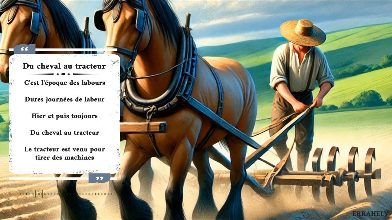 Du cheval au tracteur