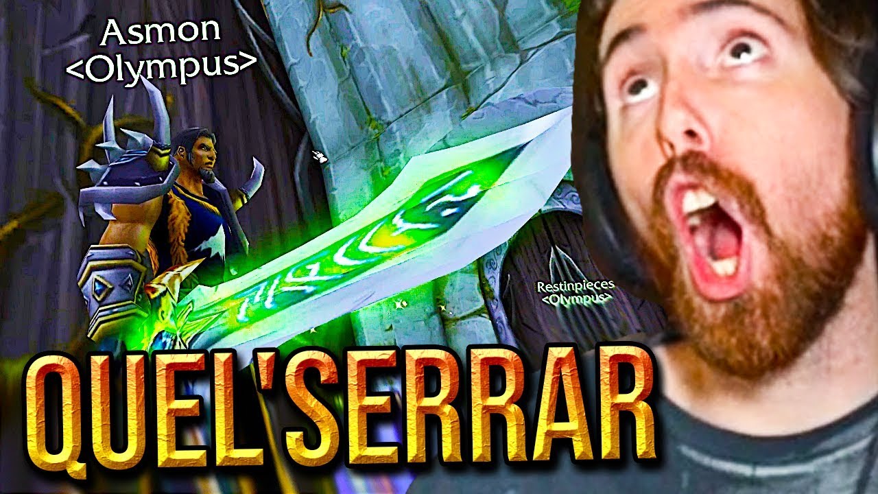 Asmongold Epic Adventure To Obtain The BEST SWORD In Classic WoW: Quel'Serrar