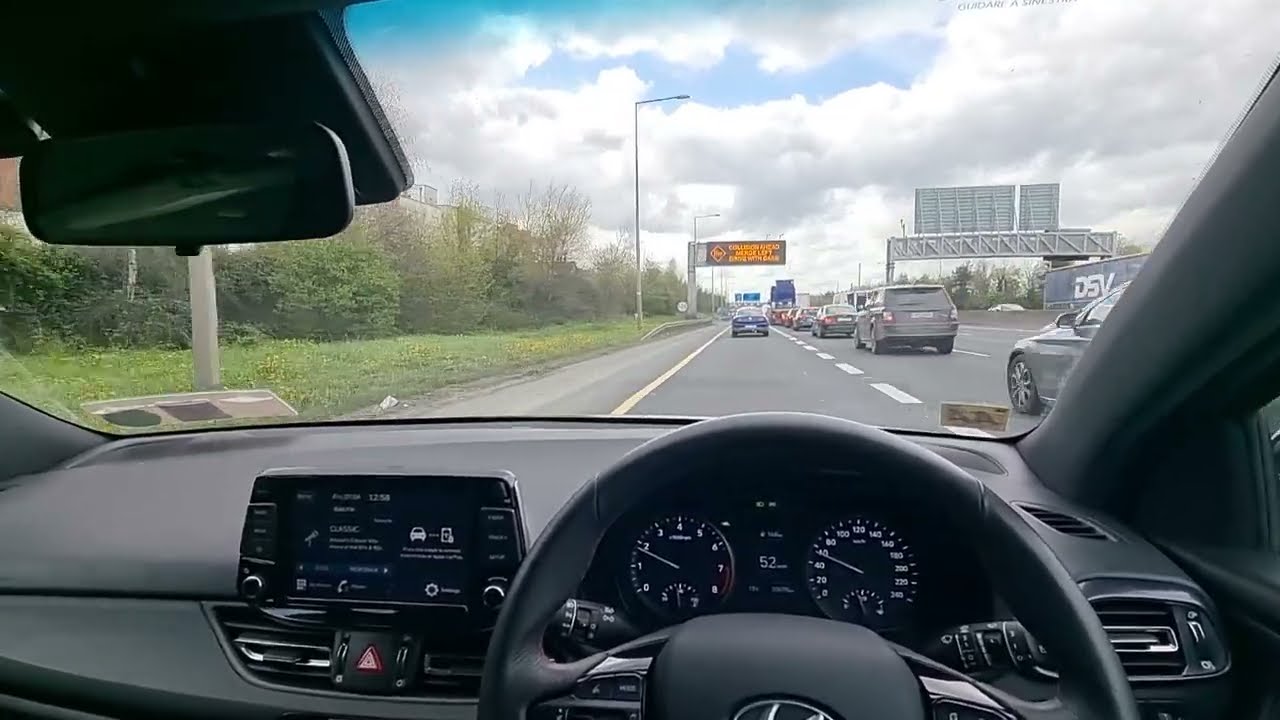 Driving from Dublin Airport to M50