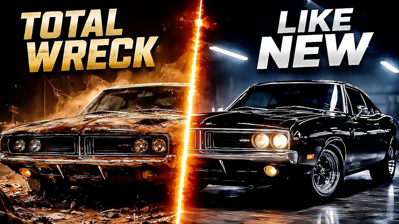 This Abandoned 1970 Dodge Charger RT Was Rebuilt From Scratch ASMR Restoration