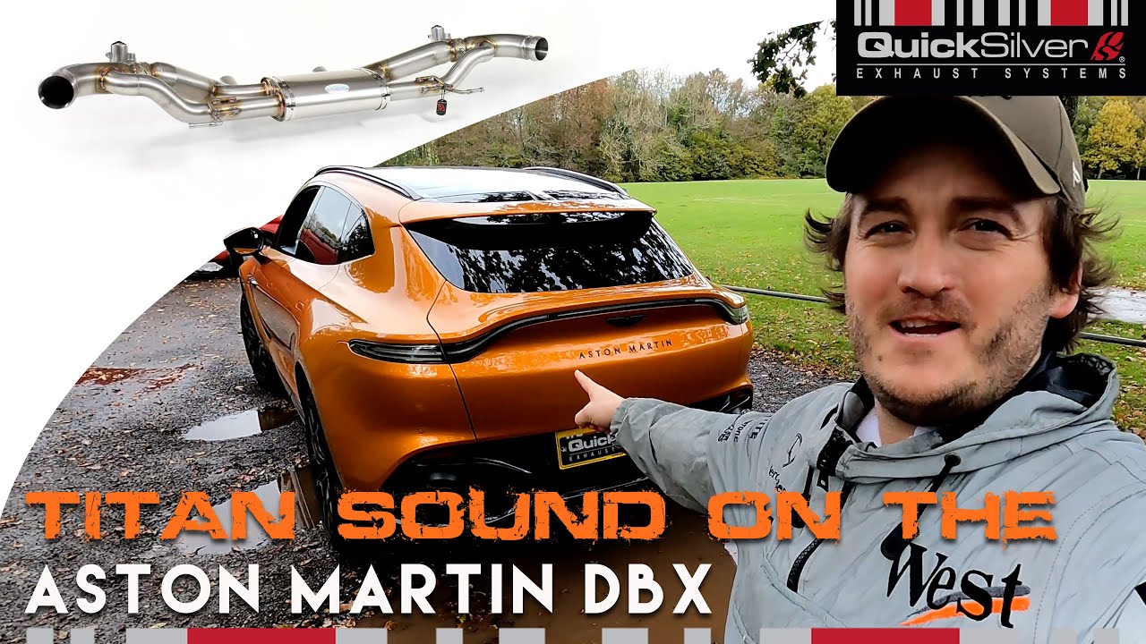 The Sound of our Titan Sport Exhaust on the Aston Martin DBX