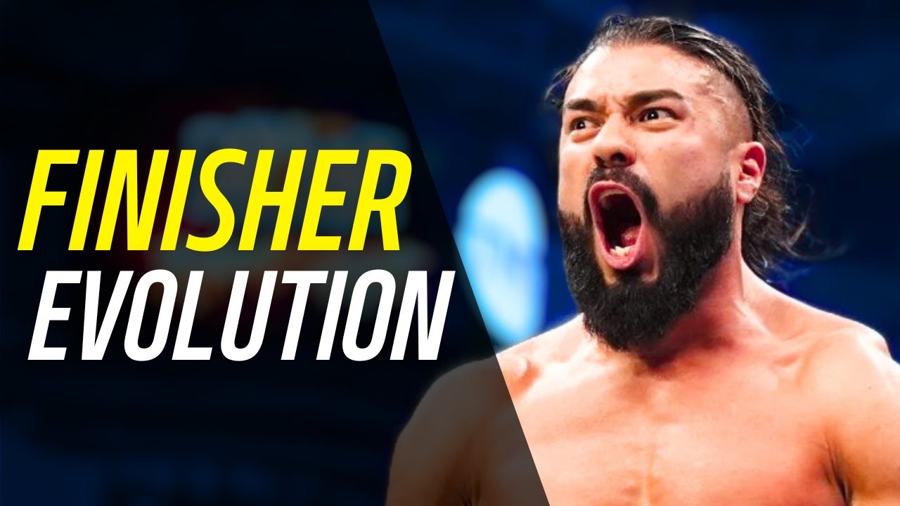 All 11 FINISHERS of Andrade (La Sombra) | Finisher Evolution