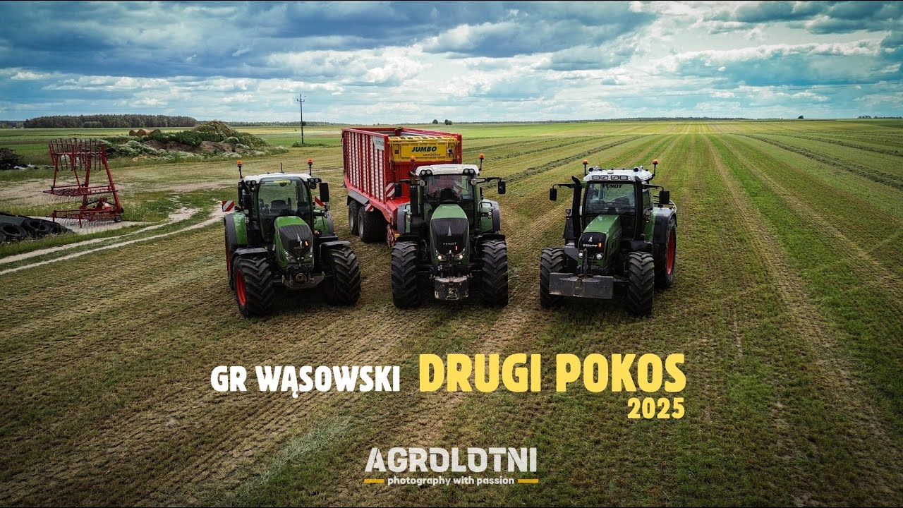 2 pokos traw☘️|GR Wąsowski | 3x Fendt🚜| Skoki na pryźmie?🤔