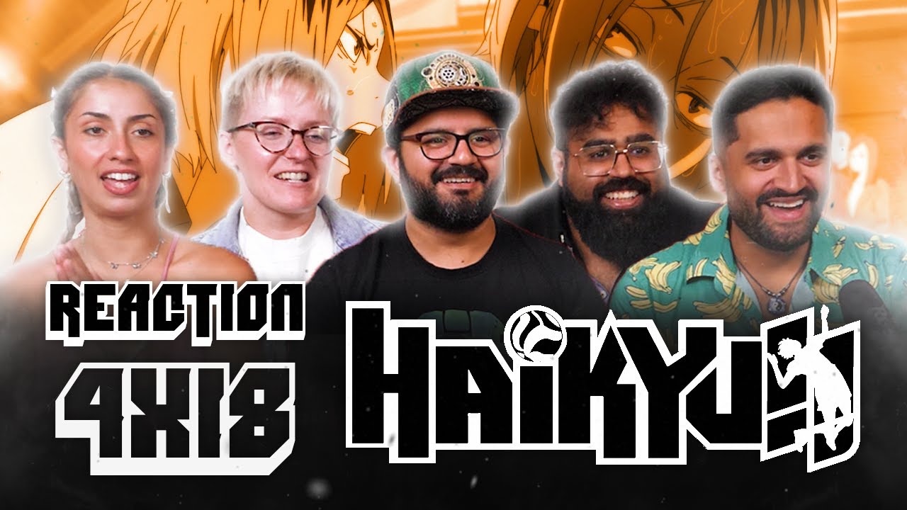 Haikyu!! - 4x18 Trap - Group Reaction