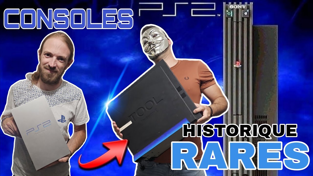 PS2 : Le Monolithe de SONY dans ses différentes itération de CONSOLES RARES !!🤩💶💰