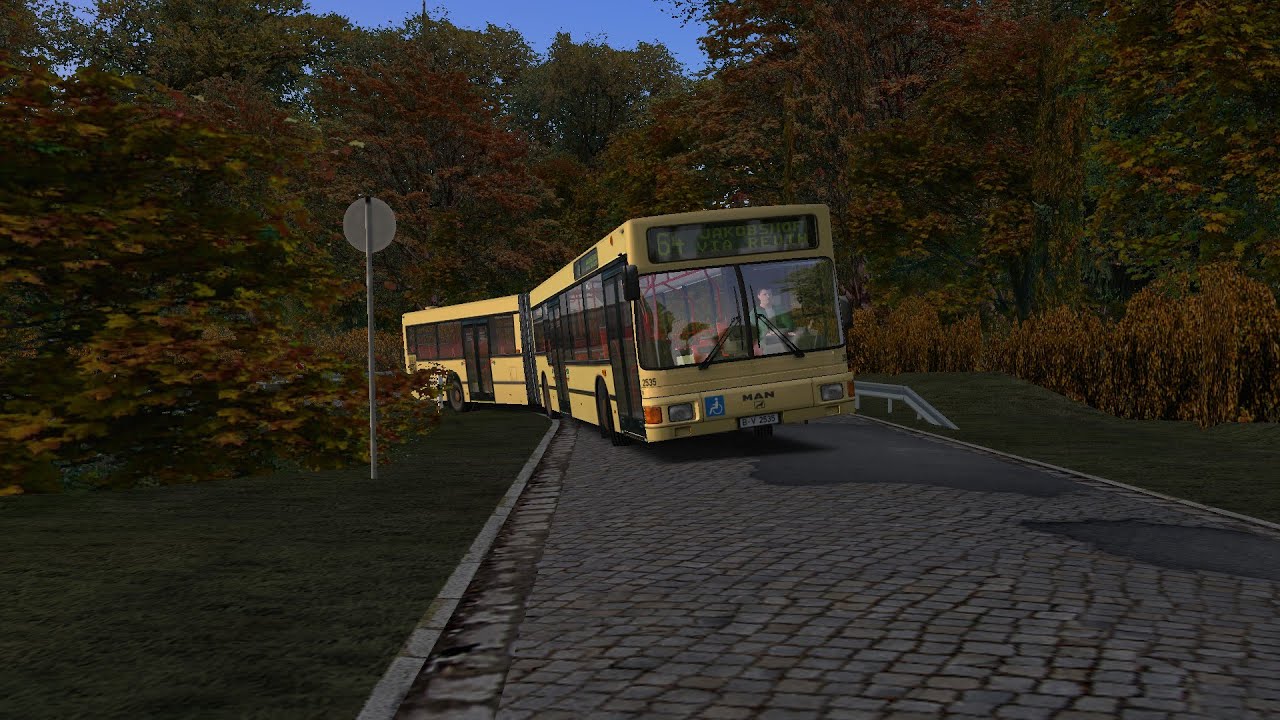 Man NG272 - Freyfurt Modded | Ligne 64 Destination : Freyfurt ZOB | OMSI 2
