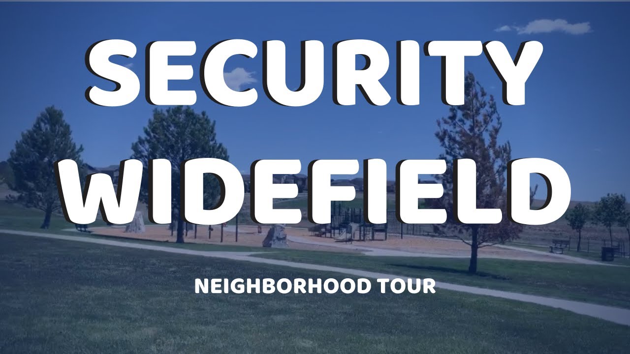 Security Widefield Colorado {Neighborhoods in Colorado Springs}