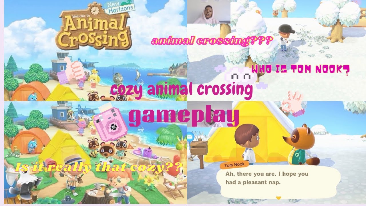 Is animal crossing really cozy?? Playing animal crossing for the first time 