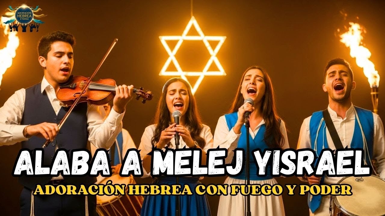 🔥 MELEJ YISRAEL EXALTADO 🔥 | Adoración Hebrea Eterna | Fuego, Poder y Gloria