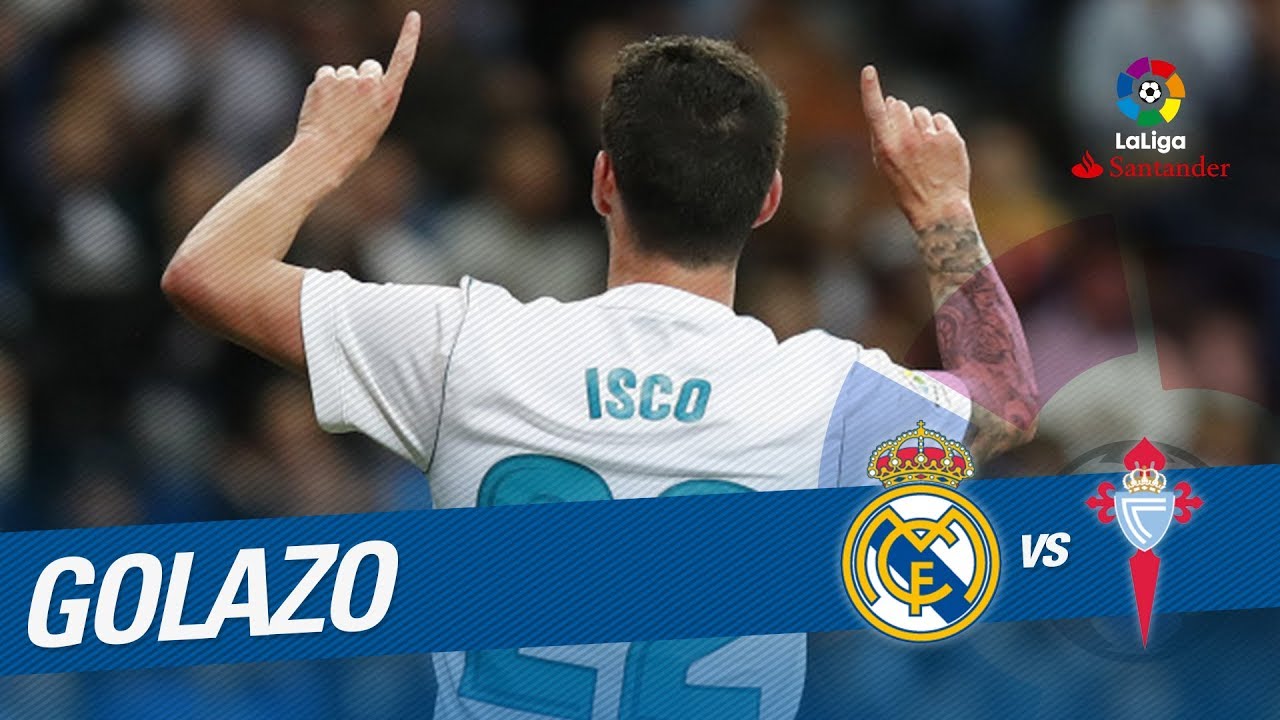 Golazo de Isco (3-0) Real Madrid vs RC Celta