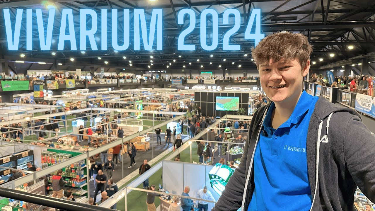 I VISITED The BIGGEST Aquarium EVENT In The Netherlands! (Vivarium 2024)