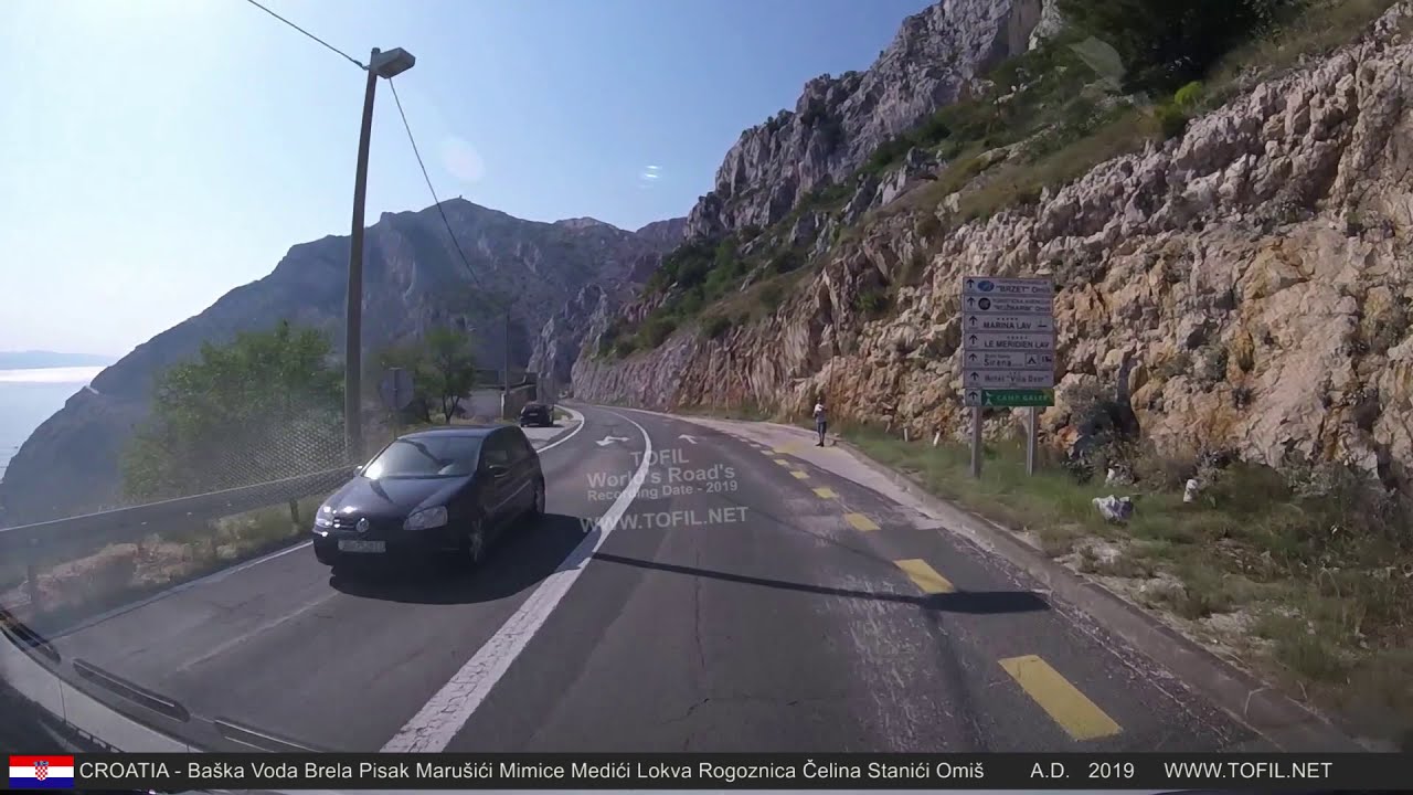1029 CROATIA - Baška Voda Brela Pisak Marušići Mimice Medići Lokva Rogoznica Čelina Stanići Omiš