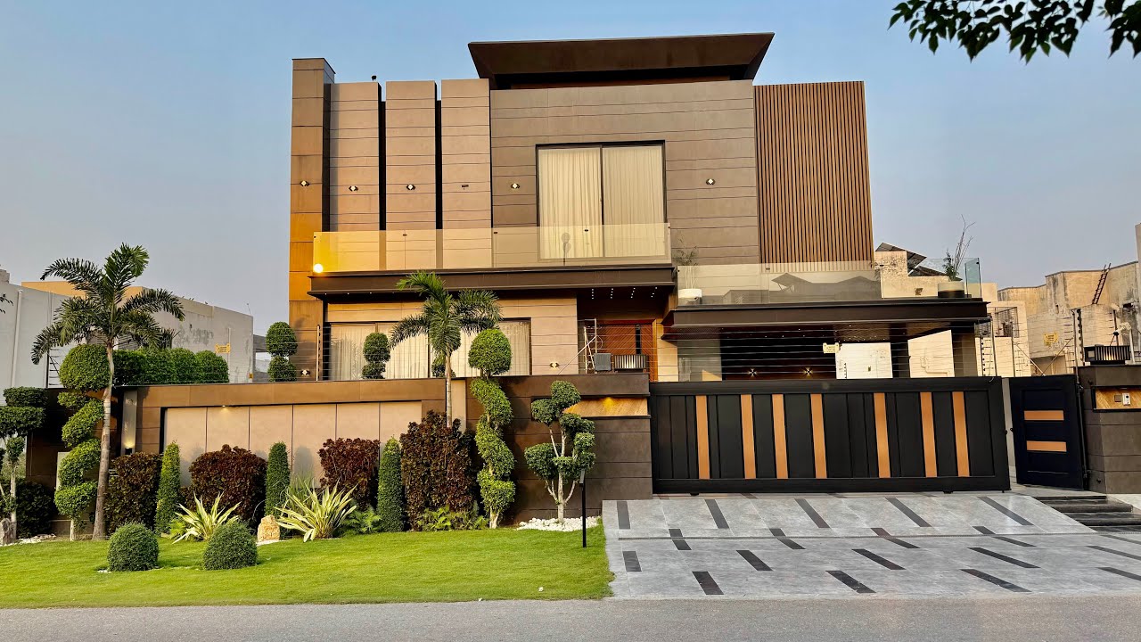 Ультрасовременный дом класса люкс на продажу в DHA Phase 6 Block C | Совершенно новый | Полный об...