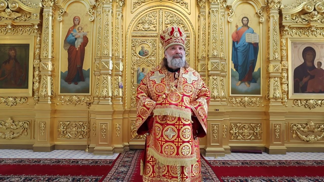 Проповедь епископа Питирима (Творогова) после Божественной литургии перед мощами святителя Тихона