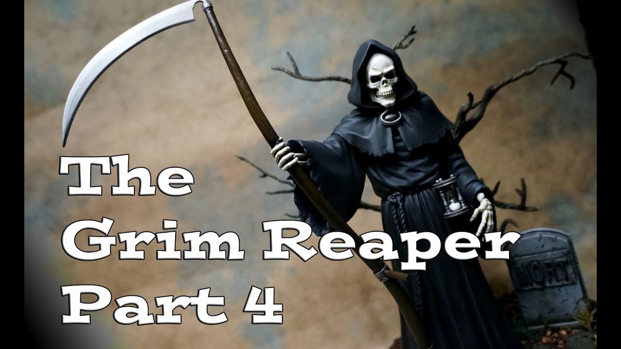 Building  Moebius Models Grim Reaper Part 4