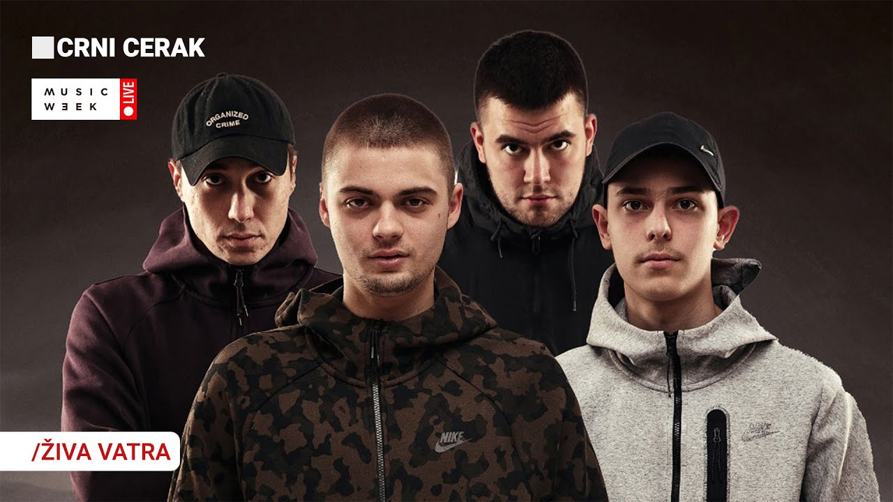 CRNI CERAK  / ŽIVA VATRA /  Live @Belgrade Music Week 2022