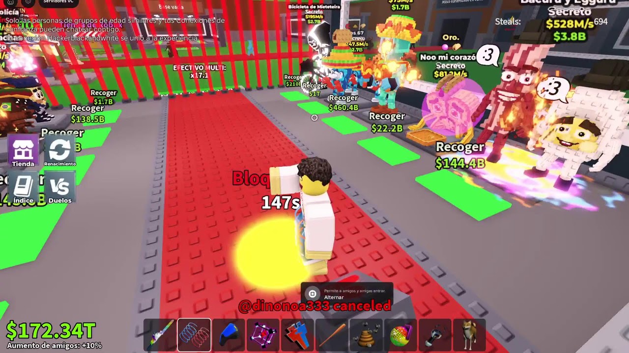 Tradeando Brainrots