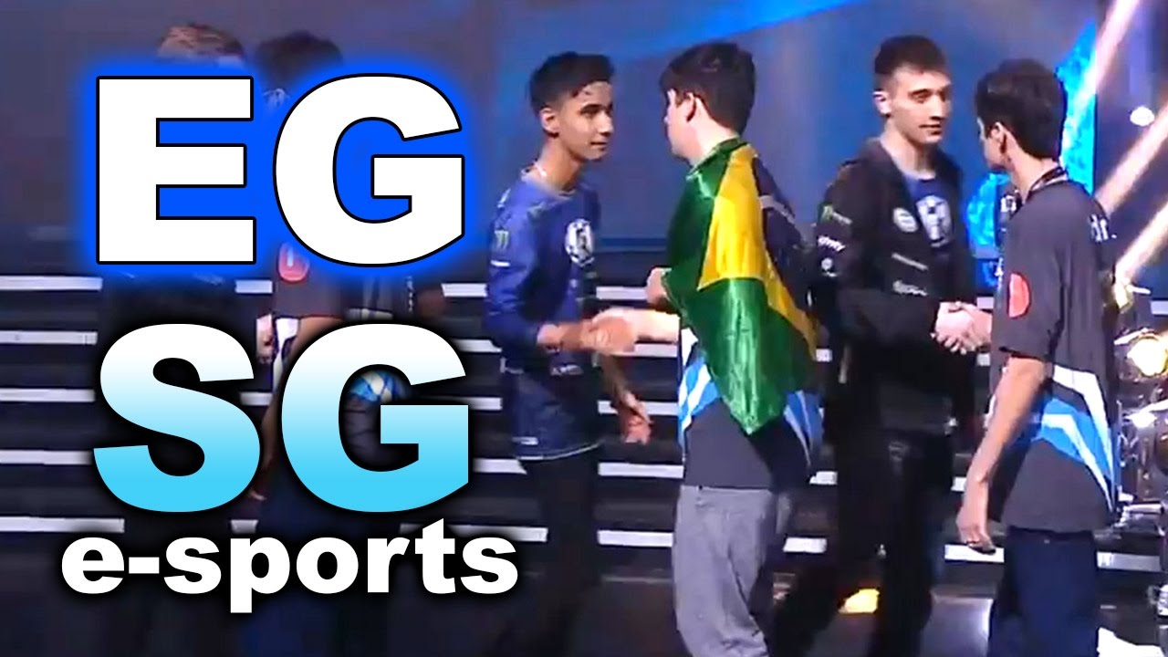 EG vs SG e-sports Brazil - KIEV MAJOR EPIC! LEGENDARY DOTA 2